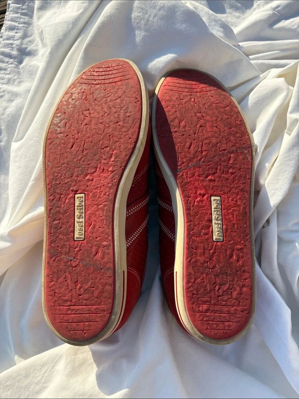 Josef Seibel Red Caspian Sneaker women 9